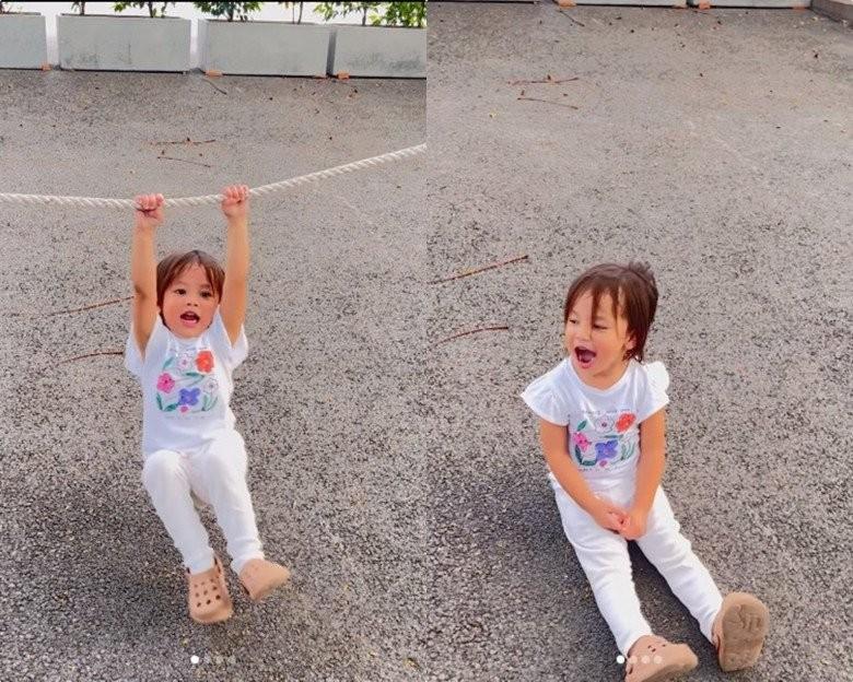 Lisa theo mẹ Hà Hồ đi tập yoga ra dáng dân chuyên, không còn lạc quẻ-6