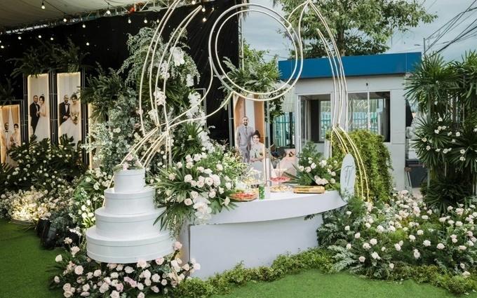 Đám cưới con gái đại gia ở Long An: Trang trí 2 tấn hoa, 200 người phục vụ-3
