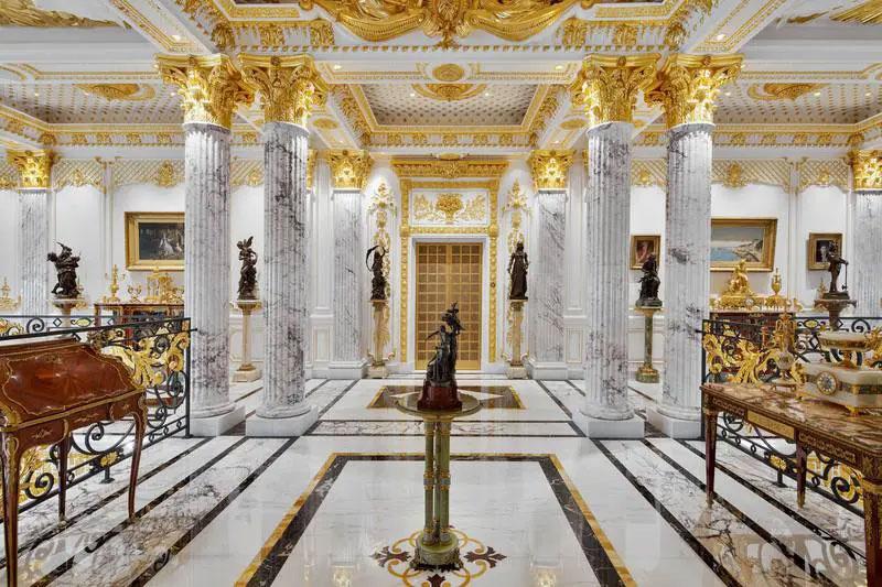 Choáng ngợp dinh thự trị giá 204 triệu USD, được dát từ 700.000 lá vàng-7