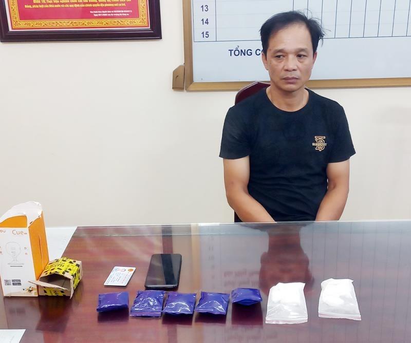 Bắt đối tượng vừa ra tù lại tiếp tục buôn ma túy ở Nam Định-1