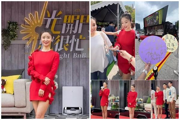 Lâm Tâm Như hiếm hoi mặc váy hở bạo-6