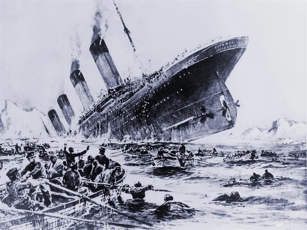 Tô màu Tàu Titanic Lớn - Tranh Tô Màu Cho Bé