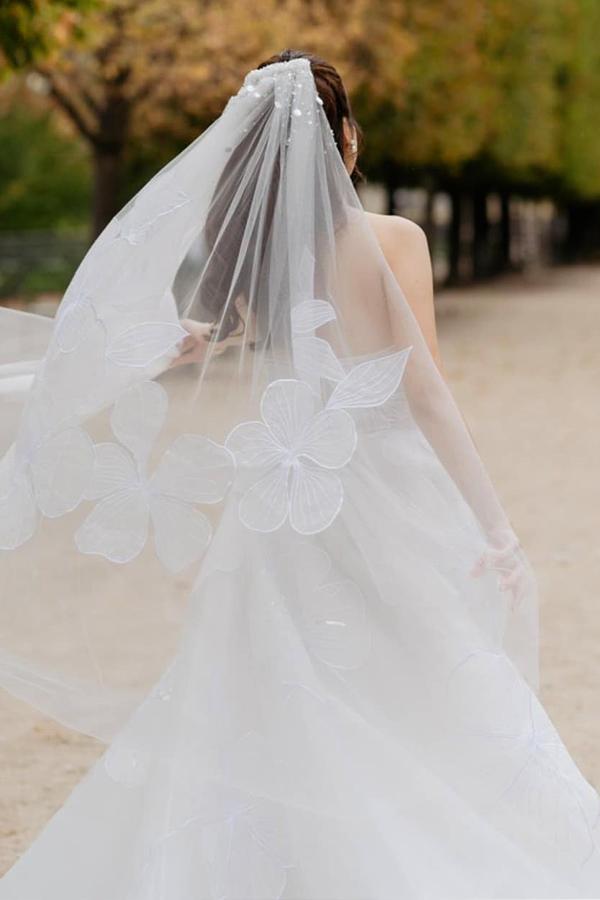 Đỗ Mỹ Linh bị lộ ảnh cưới chưa bao giờ công bố giữ tin đồn ở ẩn dưỡng thai-7