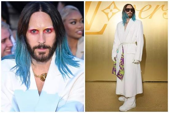 Jared Leto chiếm trọn spotlight với phong cách lập dị tại sự kiện của Louis Vuitton