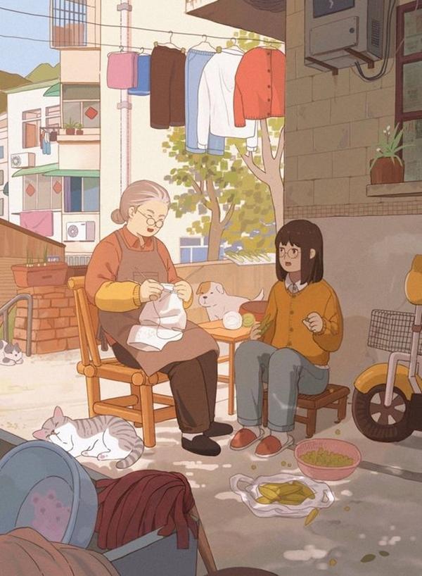 Mẹ không về quê thì vợ chồng con bỏ nhau mất-1