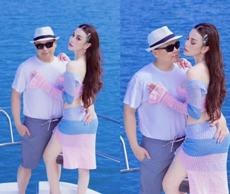 Vợ chồng Phương Oanh tình tứ trên du thuyền, bàn tay hư của Shark Bình thành tâm điểm-2