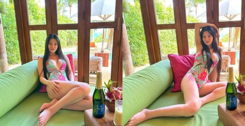 Bùi Lan Hương khoe ảnh bikini nóng bỏng, lộ hình xăm gây chú ý-1