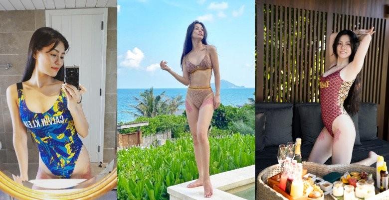Bùi Lan Hương khoe ảnh bikini nóng bỏng, lộ hình xăm gây chú ý-5