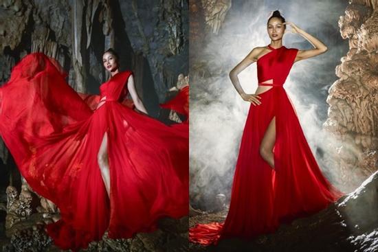 H'Hen Niê khoe vẻ ma mị trong hang động Quảng Bình