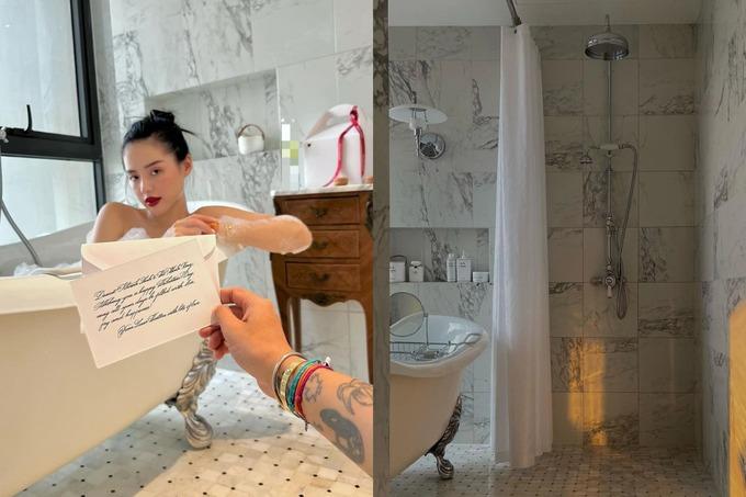 Khánh Linh mua chung cư 2 tầng 130m2 ở TPHCM, chi 1 tỷ đồng xây phòng tắm-7