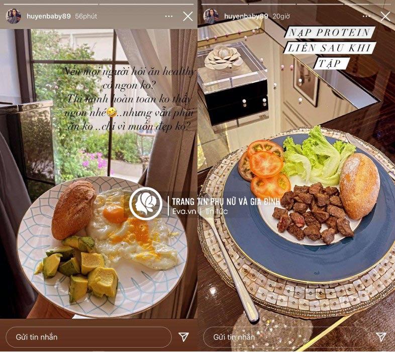 Sống trong biệt thự 100 tỷ, Huyền Baby ăn thế này bảo sao chồng yêu!-3