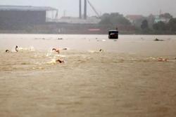 Một học sinh mất tích trên sông Cấm khi tham gia Hội bơi tại Đông Triều