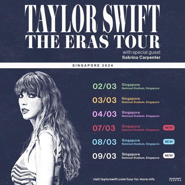 8 triệu lượt đăng ký mua vé, Taylor Swift mở thêm 3 đêm diễn ở Singapore-2