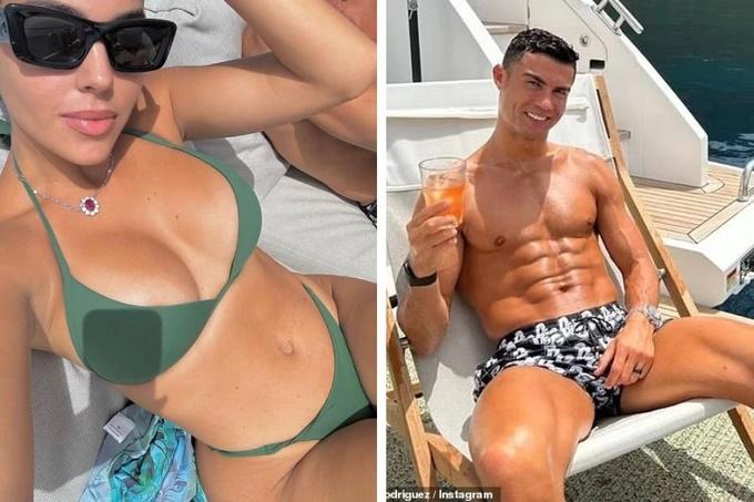 Ronaldo và bạn gái khoe hình thể bốc lửa trong kỳ nghỉ hè trên du thuyền-1