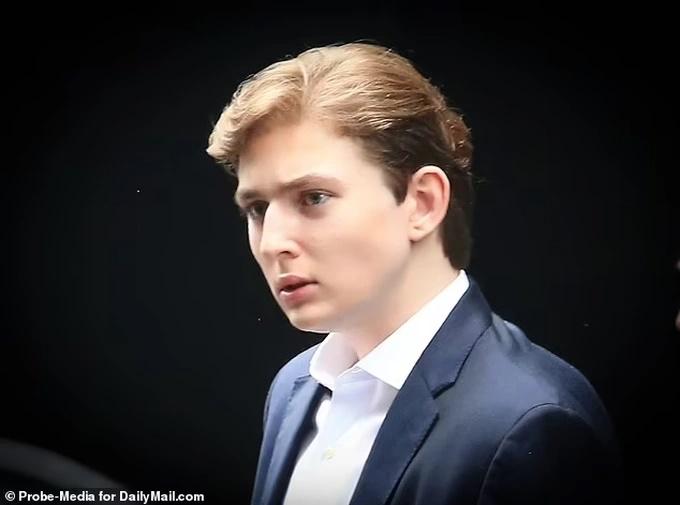 Barron Trump - từ con trai tỷ phú đáng yêu đến anh chàng cao 2,01m-11