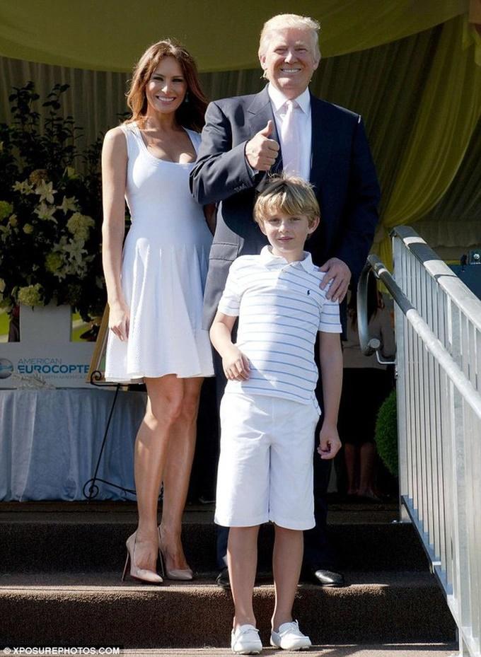 Barron Trump - từ con trai tỷ phú đáng yêu đến anh chàng cao 2,01m-4