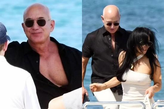 Tỷ phú Jeff Bezos và hôn thê cùng khoe khéo vòng một đẹp 'bốc lửa'