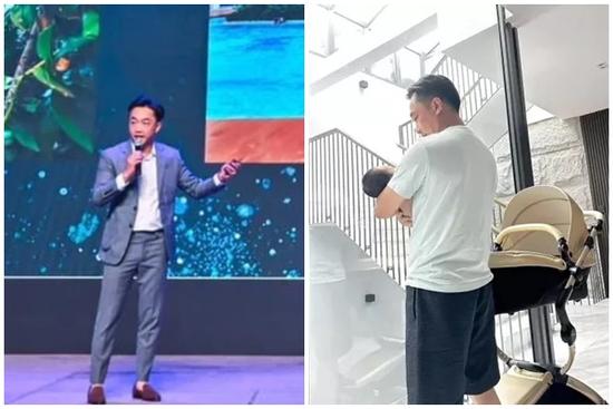 Hình ảnh đối lập của Cường Đô La: Sáng làm Chủ tịch, chiều làm bố bỉm sữa