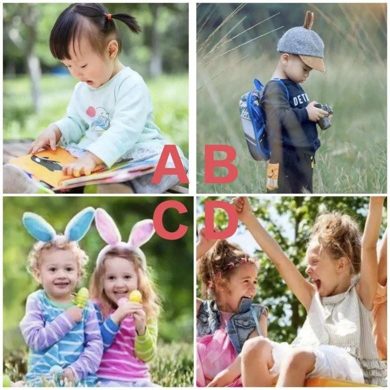 Trắc nghiệm tâm lý: Bạn thấy đứa trẻ nào hạnh phúc nhất?-1
