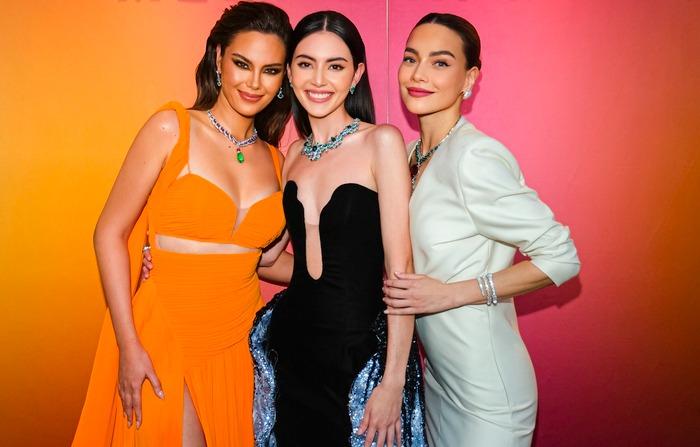 Hồ Ngọc Hà nổi bật khi chung khung hình với Mai Davika và Hoa hậu Hoàn vũ Catriona Gray-1