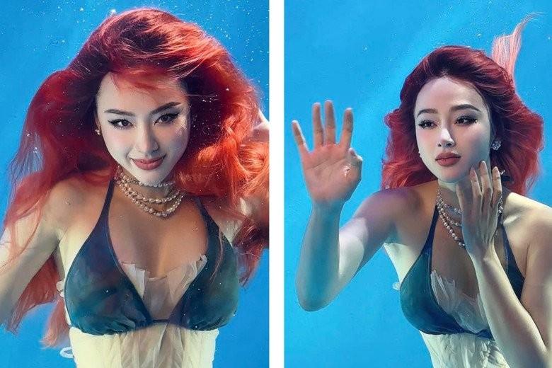 Angela Phương Trinh khoe nhan sắc nét căng dưới nước, xứng danh nàng tiên cá đẹp nhất nhì Vbiz-4