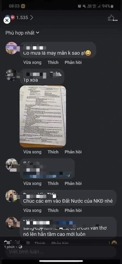 Nghi vấn lộ đề thi văn: Ảnh chụp đề lan truyền từ 8h!-2