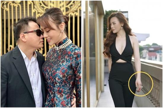 Phương Oanh khoe khéo nhẫn áp út sau khi thành vợ Shark Bình, viên kim cương cỡ đại làm nhiều người 'lóa mắt'