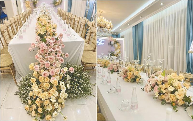 Đoàn Di Băng trang trí biệt thự lung linh làm đám cưới cho bảo mẫu, tặng cả mâm tiền-6