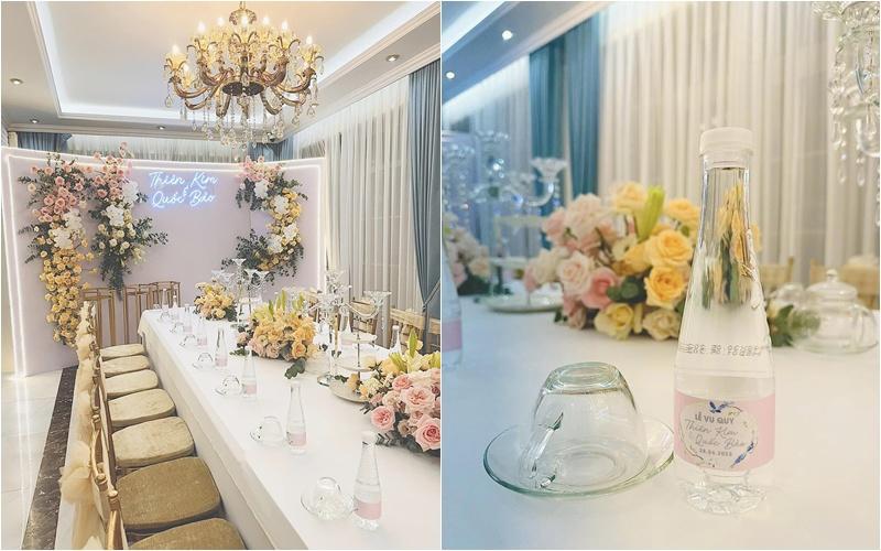 Đoàn Di Băng trang trí biệt thự lung linh làm đám cưới cho bảo mẫu, tặng cả mâm tiền-7