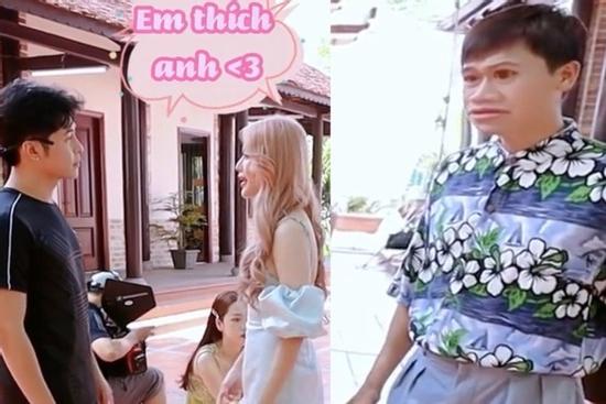 Bạn diễn tỏ tình với Gin Tuấn Kiệt trước mặt Puka, 1 sao nam phản ứng gây chú ý