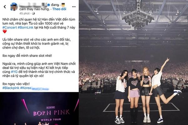 Lan truyền vé BlackPink tại Hà Nội giá 25 triệu đồng, Ban Tổ chức nói gì?-2