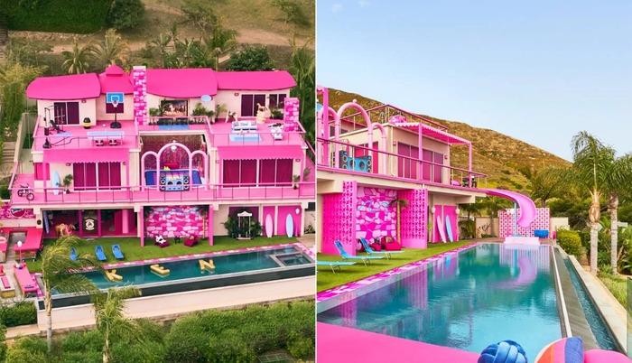 Nhà búp bê Barbie đời thực mở cửa cho du khách ở qua đêm-1