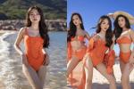 Tân Hoa hậu Thế giới Việt Nam và hai Á hậu diễn áo tắm nóng bỏng-12