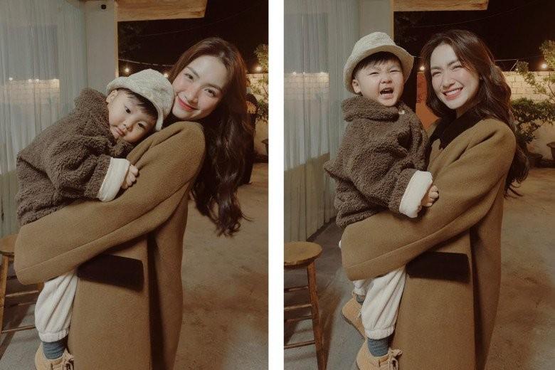 Hòa Minzy ăn diện đồng điệu bên soái ca nhí, chị em đồng loạt xin địa chỉ sắm đồ-5