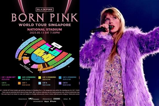 Giá vé xem Taylor Swift tại Singapore rẻ hơn concert BLACKPINK, fan Việt vừa mừng vừa lo