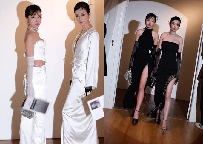 Con gái 14 tuổi và mẹ U40 ăn mặc sành điệu, trông như hai chị em-5