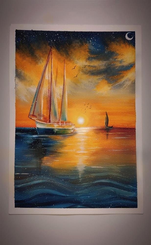 Nam sinh vẽ bức ký họa nổi tiếng trong kỳ thi tốt nghiệp THPT 2023 là ai?-3