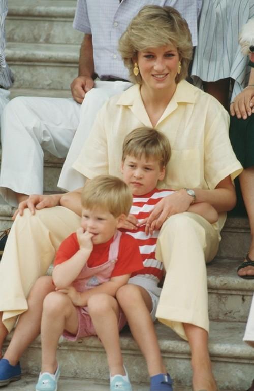 Hoàng tử William và Harry tái hợp vì Công nương Diana nhưng vẫn thể hiện sự xa cách-1