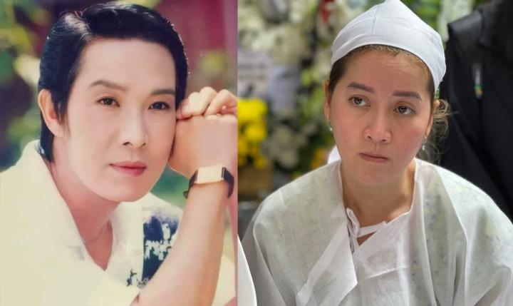 Con gái Vũ Linh từ chối fan đặt quà khủng tại mộ của cha-1