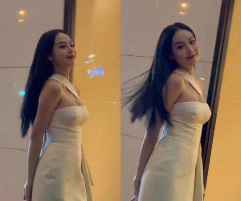 Hoa hậu Việt Nam nhỏ tuổi nhất xuống phố gợi cảm, nhìn vội là dễ đỏ mặt tía tai-3