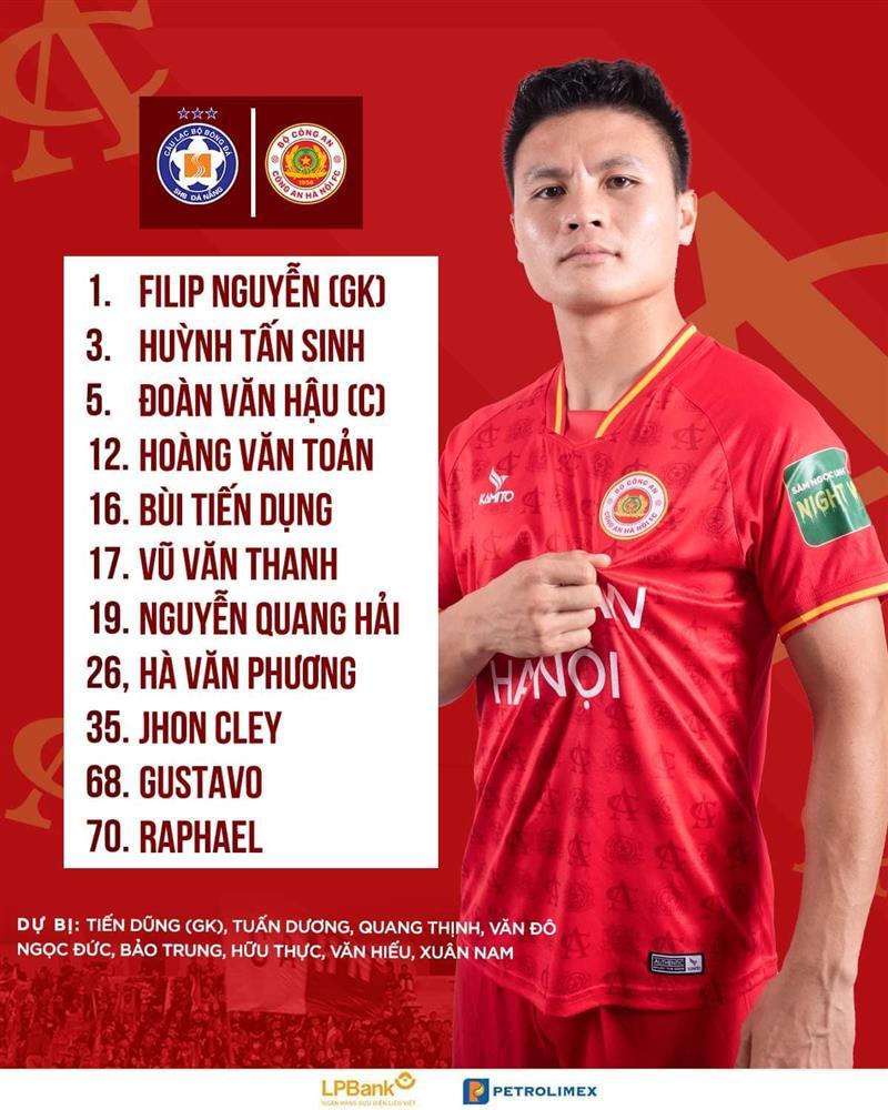 Công an Hà Nội trắng tay trận Filip Nguyễn, Quang Hải ra mắt-1