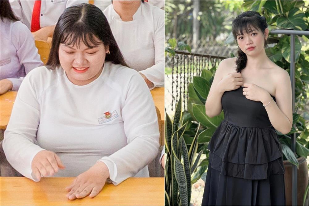 Cô gái giảm 34kg sau 10 tháng chỉ nhờ một chiếc đĩa-1