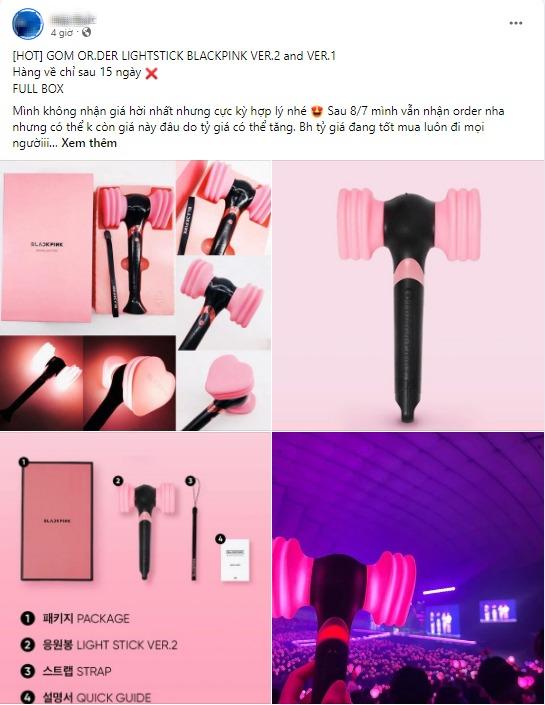 Phụ kiện BLACKPINK bán tràn lan trên mạng: Thật giả lẫn lộn, dễ mất tiền oan-2