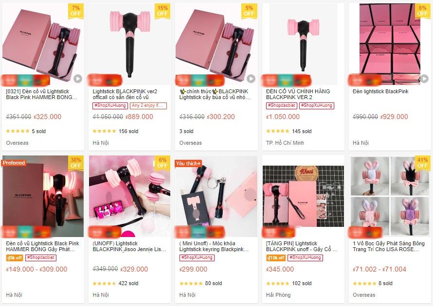 Phụ kiện BLACKPINK bán tràn lan trên mạng: Thật giả lẫn lộn, dễ mất tiền oan-7