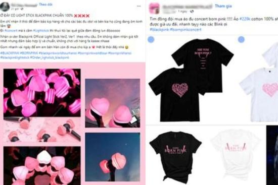 Phụ kiện BLACKPINK bán tràn lan trên mạng: Thật giả lẫn lộn, dễ mất tiền oan
