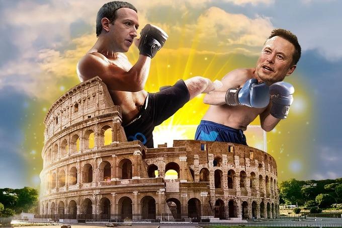 Tỷ phú Elon Musk và Mark Zuckerberg có thể so găng tại đấu trường Colosseum-1
