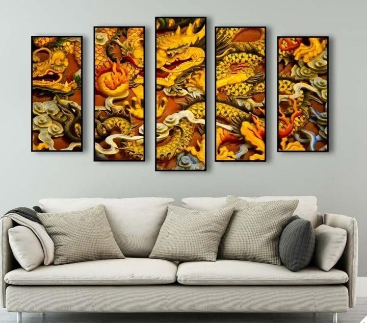 Treo tranh rồng trong nhà có tốt không?-2