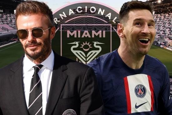 Beckham: 'Tôi nhận được một triệu tin nhắn khi Messi đến Inter Miami'