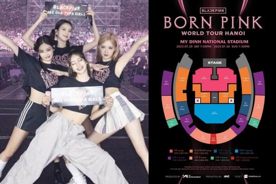 Công bố giá vé concert BLACKPINK tại Việt Nam: từ 1,2 triệu đến gần 10 triệu