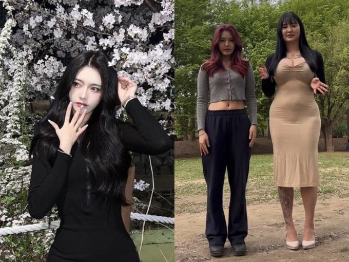 Hot girl Hàn gây sốc khi lộ nhan sắc thật khác xa ảnh trên mạng-1